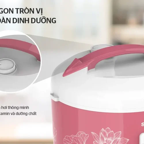 Nồi cơm điện SUNHOUSE SHD8609 với van xả hơi thông minh