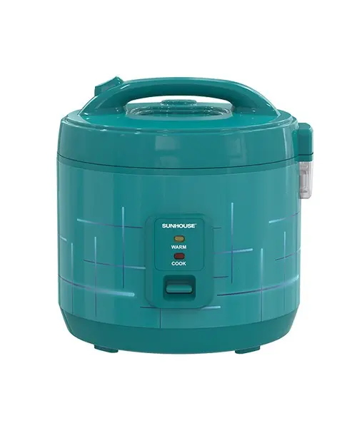Nồi cơm điện SUNHOUSE SHD8610 màu xanh góc nghiêng bên phải