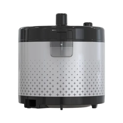 Mặt sau nồi cơm điện SUNHOUSE SHD8624 với thân nồi họa tiết