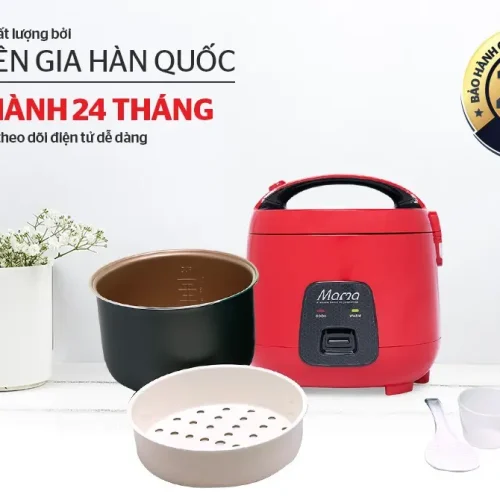 Bộ phụ kiện nồi cơm điện SUNHOUSE SHD8652R màu đỏ 1.8 lít