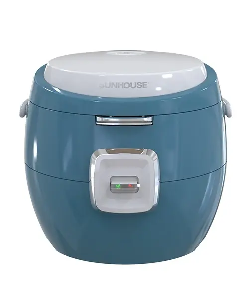 Nồi cơm điện SUNHOUSE SHD8662 màu xanh dung tích 1,8 lít góc chính