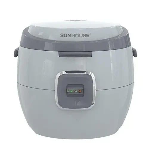 Nồi cơm điện SUNHOUSE SHD8663G màu xanh xám 1.8 lít nhìn chính diện
