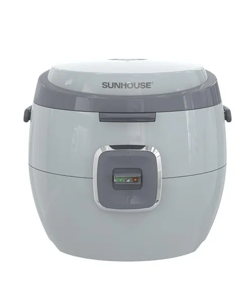 Nồi cơm điện SUNHOUSE SHD8663G màu xanh xám 1.8 lít nhìn chính diện