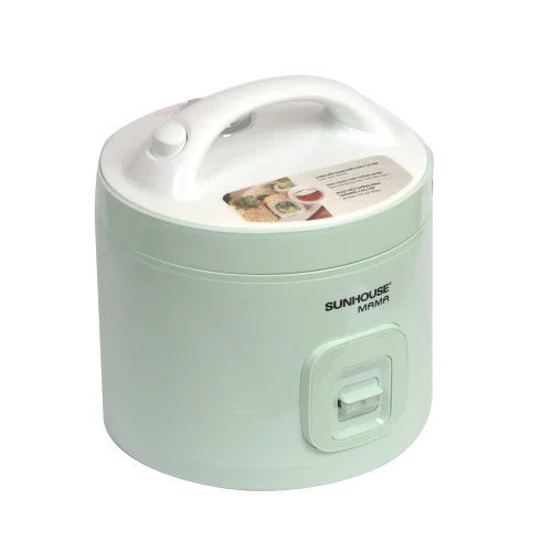 Nồi cơm điện SUNHOUSE SHD8665B màu xanh nhạt, dung tích 1.8 lít