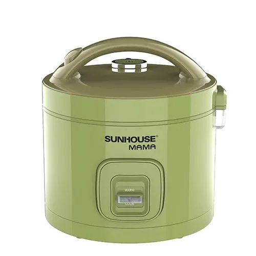 Nồi cơm điện SUNHOUSE SHD8665G 900W dung tích 1.8 lít màu xanh lá