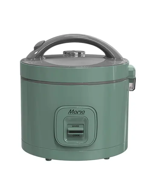 Nồi cơm điện SUNHOUSE SHD8666G màu xanh, góc chính diện