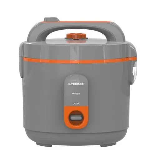 Nồi cơm điện SUNHOUSE SHD8670 màu xám cam nhìn chính diện