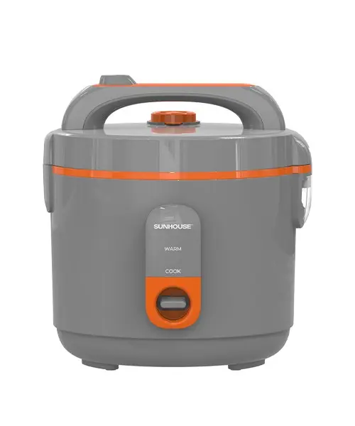 Nồi cơm điện SUNHOUSE SHD8670 màu xám cam nhìn chính diện
