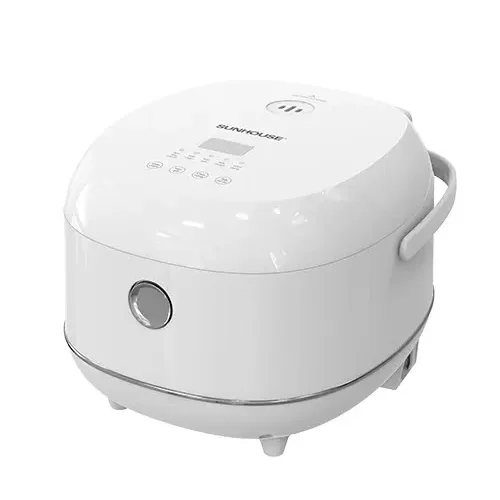 Nồi cơm điện SUNHOUSE SHD8803 màu trắng, bảng điều khiển cảm ứng