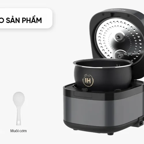 Cấu tạo nồi cơm điện SUNHOUSE SHD8827 kèm lòng nồi và phụ kiện