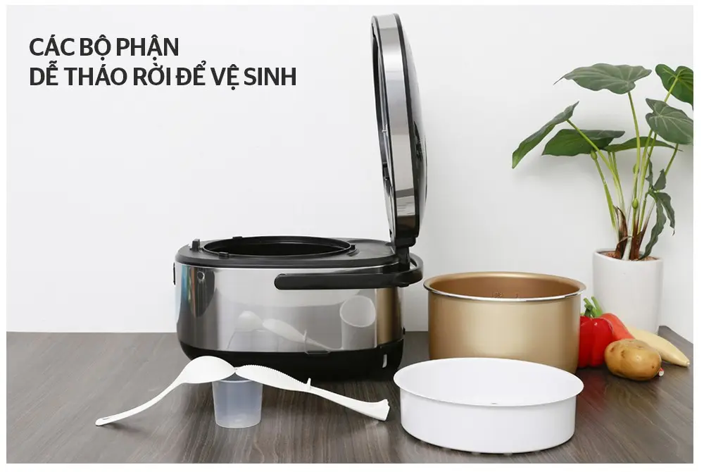 Nồi cơm điện SUNHOUSE SHD8903 - 860W, 1.8 lít - Ảnh 12