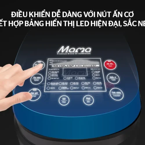 Bảng điều khiển LED trên nồi cơm điện SUNHOUSE SHD8903