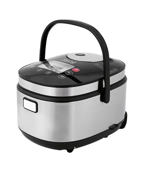 Nồi cơm điện SUNHOUSE SHD8903 màu bạc đen có quai xách
