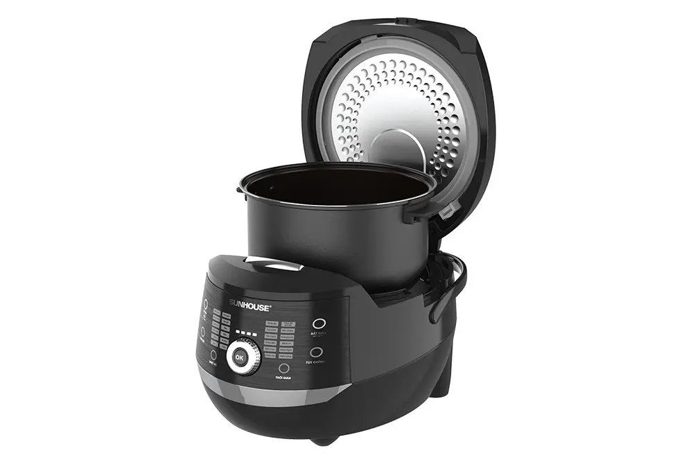 Nồi cơm điện tử SUNHOUSE SHD8911 mở nắp