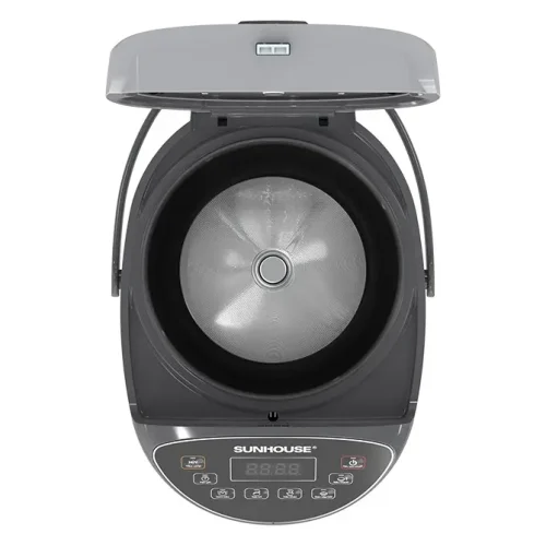 Nồi cơm điện SUNHOUSE SHD8912 mở nắp với lòng nồi chống dính