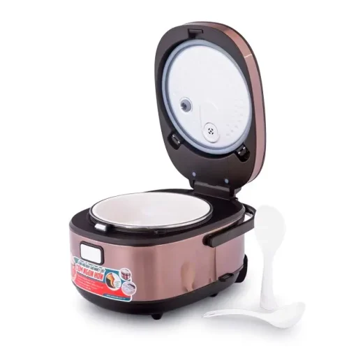 Nồi cơm điện SUNHOUSE SHD8915 mở nắp, hiển thị lòng nồi bên trong
