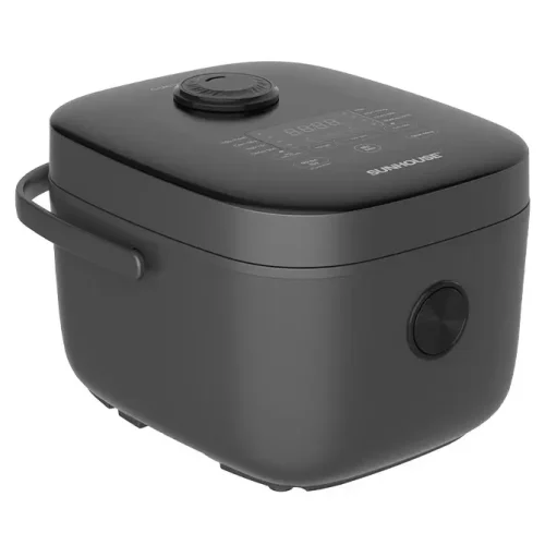 Nồi cơm điện tử SUNHOUSE SHD8823 màu đen góc chéo