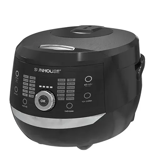 Nồi cơm điện tử SUNHOUSE SHD8911 màu đen dung tích 1.8 lít