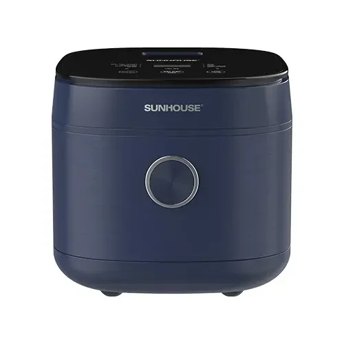 Nồi cơm điện tử SUNHOUSE SHD8916 màu xanh đen 1.8 lít, bảng điều khiển cảm ứng