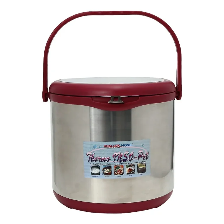 Nồi ủ Khaluck KL-710 dung tích 5 lít thân và lòng inox nhìn chính diện