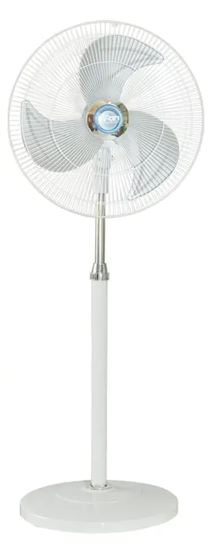 Quạt đứng công nghiệp Lifan D-18CN màu trắng nhìn chính diện