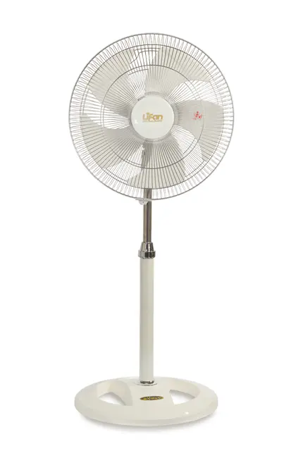 Quạt đứng Lifan D-616A màu trắng, góc chính diện