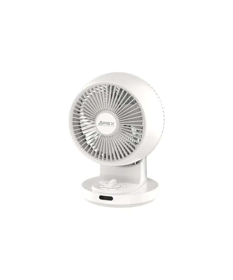 Quạt mini SUNHOUSE APF7310W 22W màu trắng góc trước lệch phải