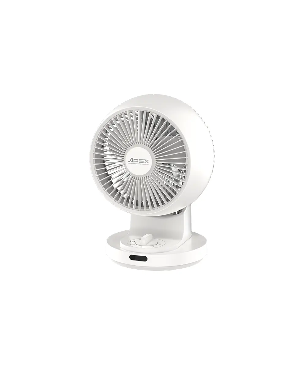 Quạt mini SUNHOUSE APF7310W 22W màu trắng góc trước lệch phải