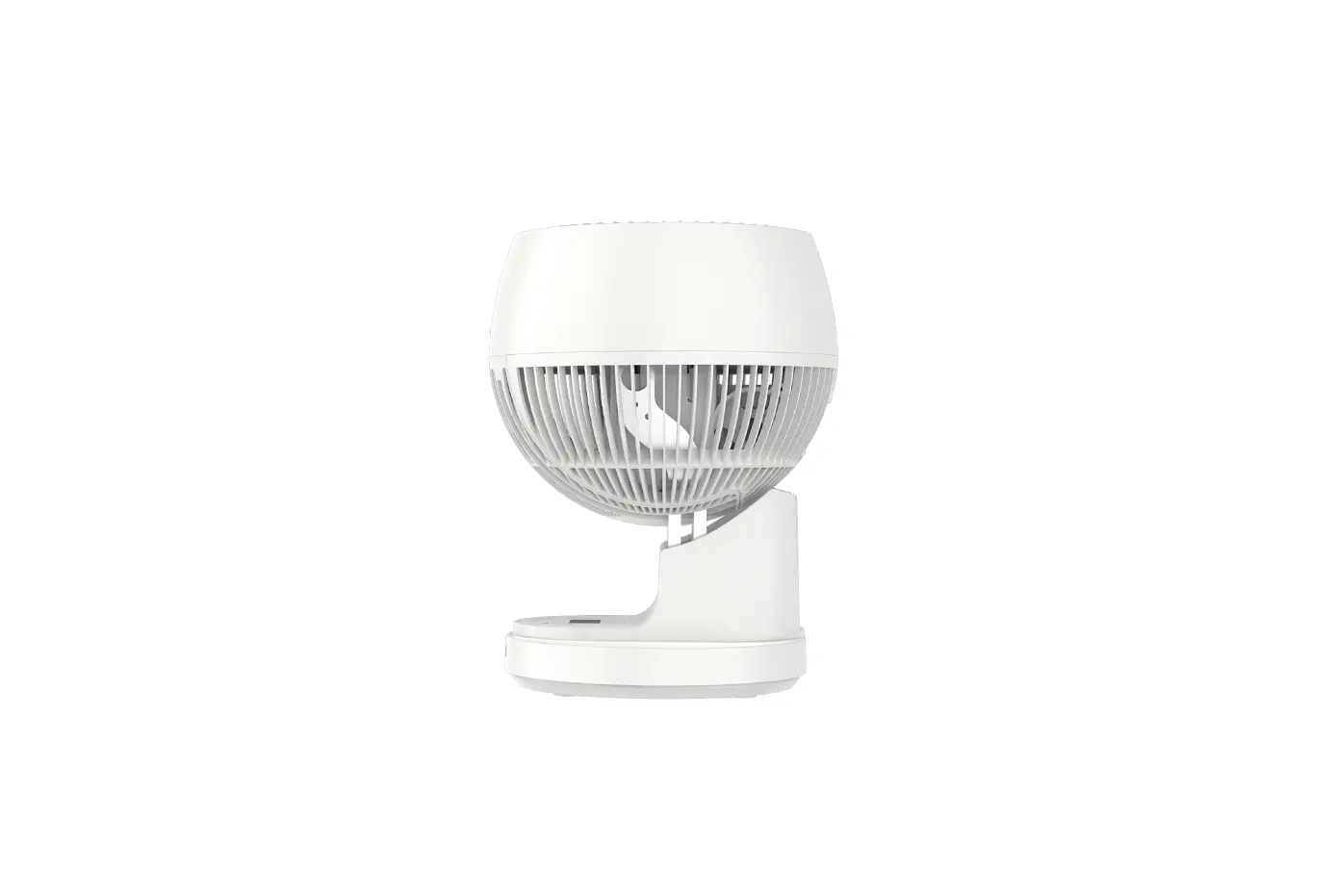 Quạt mini SUNHOUSE APF7316W 18W góc sau, thiết kế để bàn màu trắng