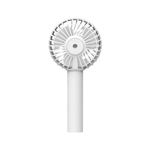Quạt sạc SUNHOUSE SHD7109 mini 5W góc chính diện màu trắng