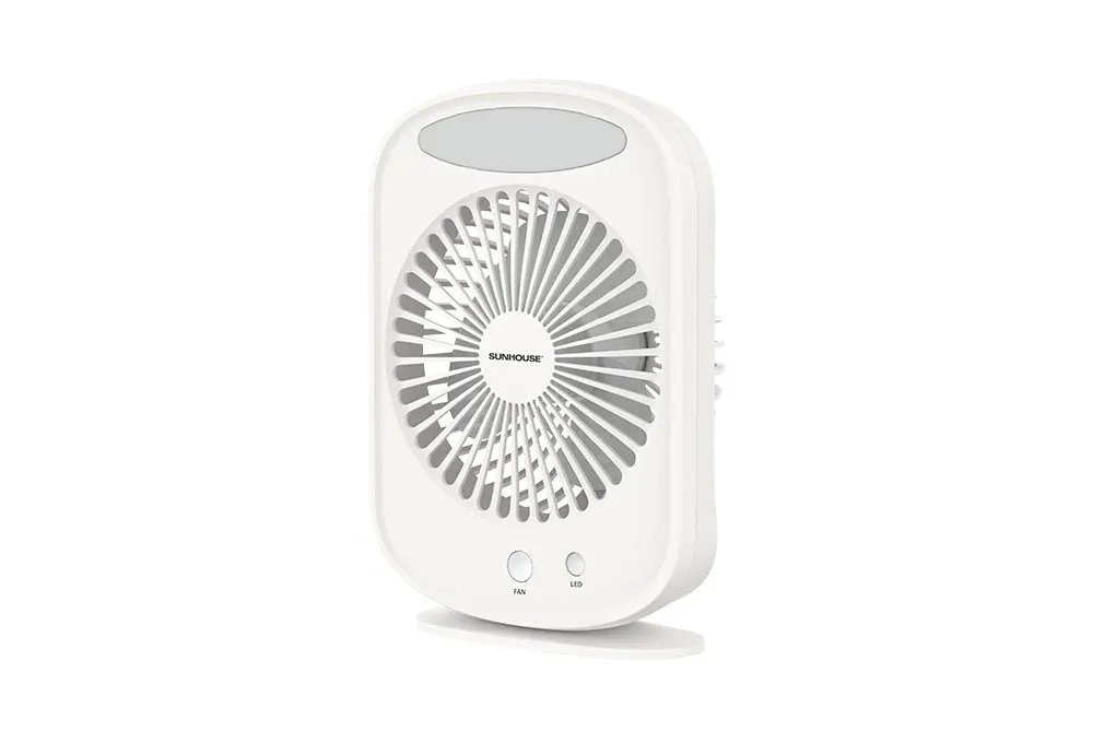 Quạt sạc mini SUNHOUSE SHD7110 7W màu trắng