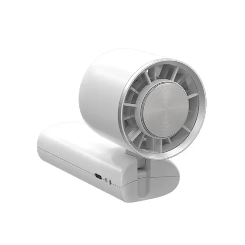 Quạt sạc SUNHOUSE SHD7113 mini góc sau với thân gập