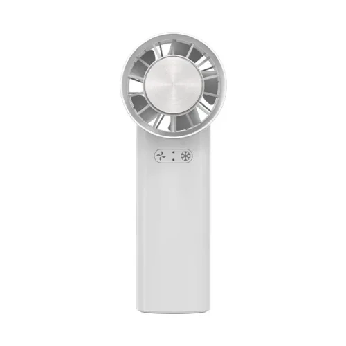 Mặt trước quạt sạc mini SUNHOUSE SHD7113 màu trắng