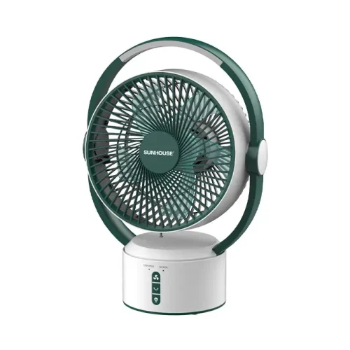 Quạt sạc SUNHOUSE SHD7116 25W có quai xách chính diện