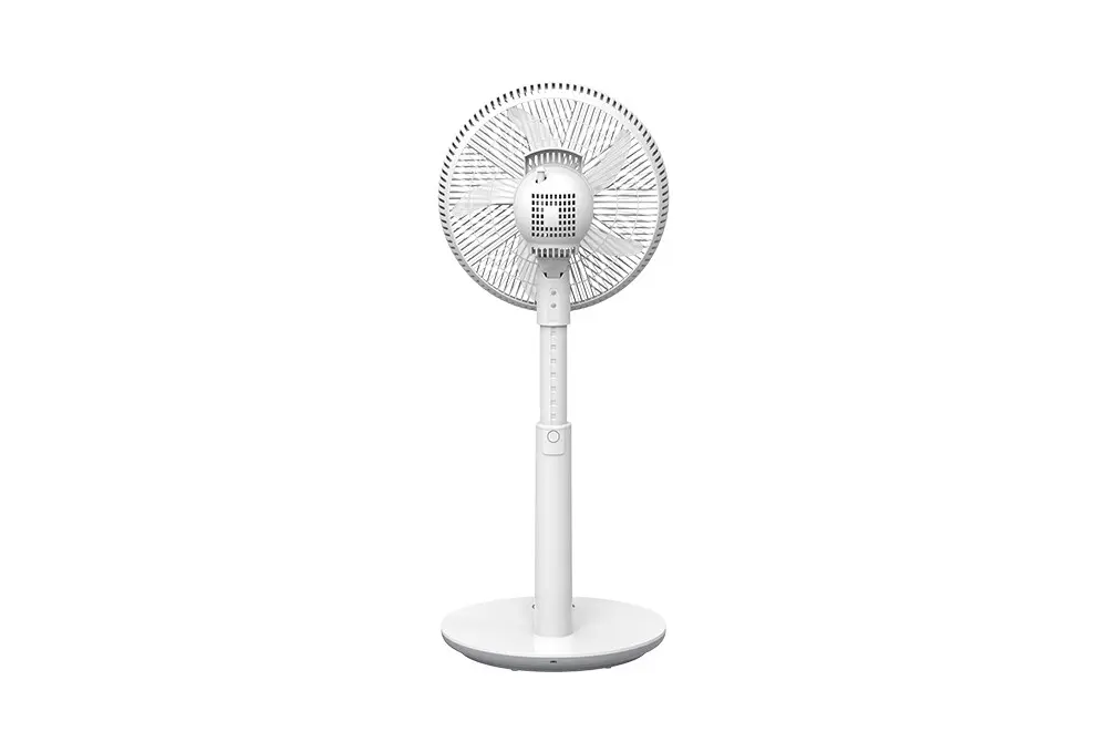 Quạt sạc SUNHOUSE SHD7221 15W màu trắng góc sau
