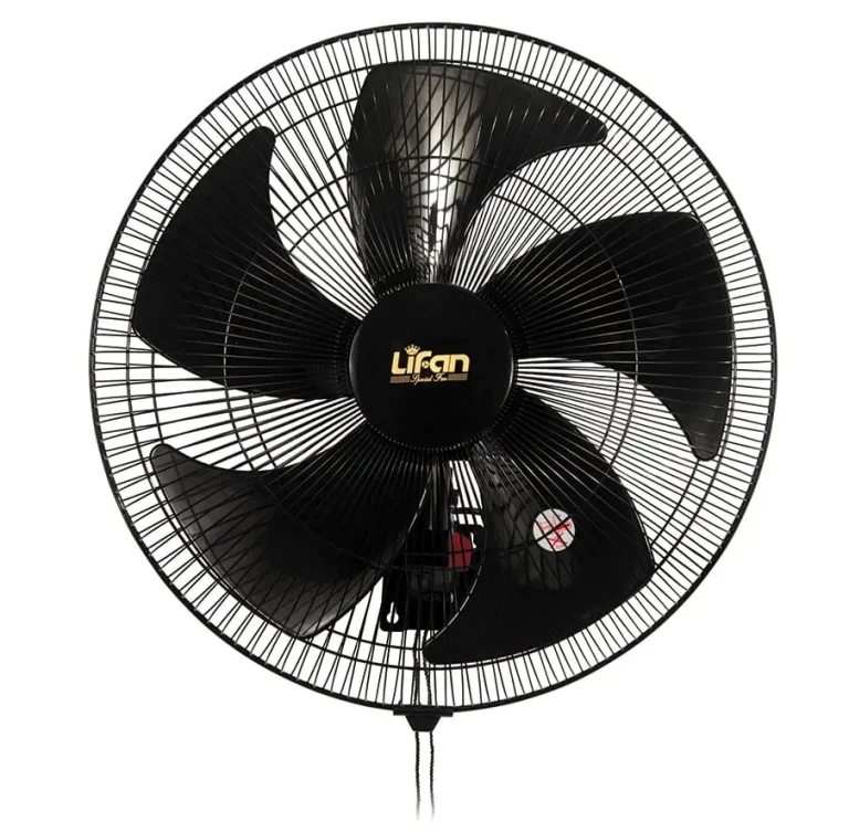 Quạt treo tường công nghiệp Lifan T-18CH màu đen mặt trước