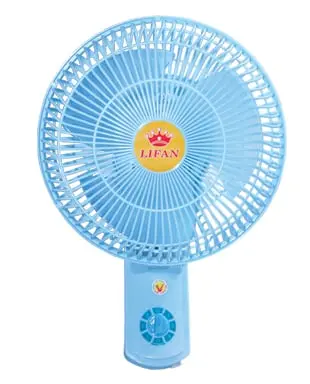 Quạt treo tường Lifan T-109 màu xanh dương nhìn chính diện