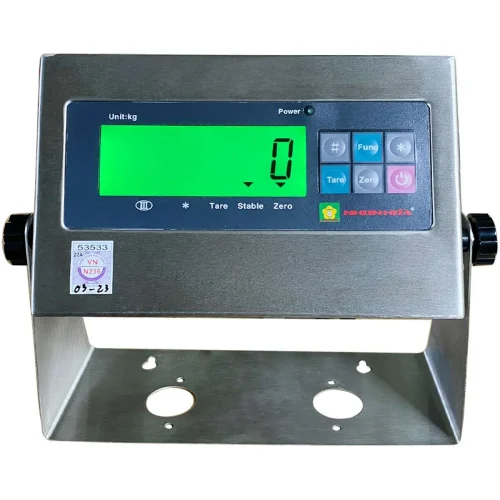 Bộ hiển thị cân bàn điện tử 2 tấn Nhơn Hòa mặt trước