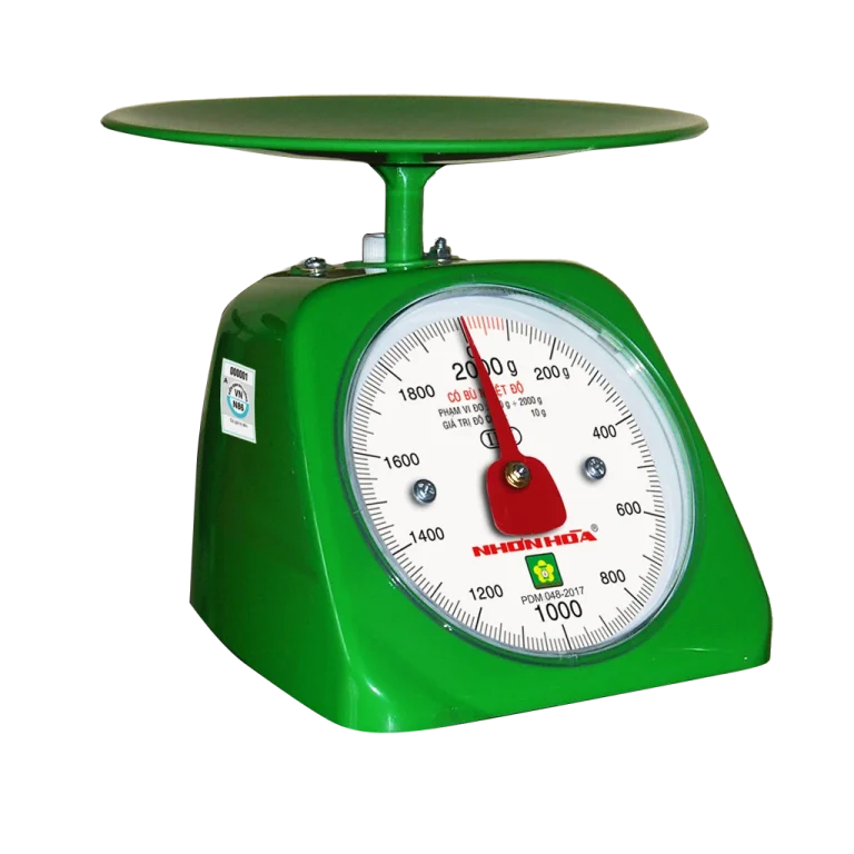 Cân nhà bếp Nhơn Hòa 2Kg tròn