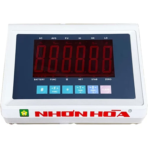 Đầu hiển thị LED của cân bàn điện tử 600kg Nhơn Hòa