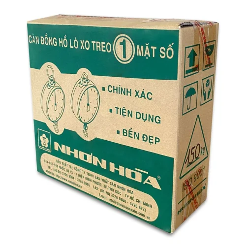 Hộp cân treo Nhơn Hòa 150Kg một mặt số
