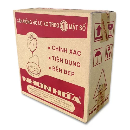 Hộp đóng gói cân treo Nhơn Hòa 10 kg một mặt số