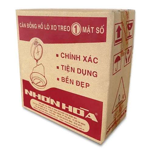 Hộp đóng gói cân treo Nhơn Hòa 8 kg một mặt số