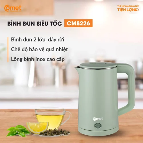 Ấm siêu tốc Comet CM8226