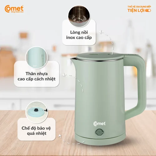 Ấm siêu tốc Comet CM8226