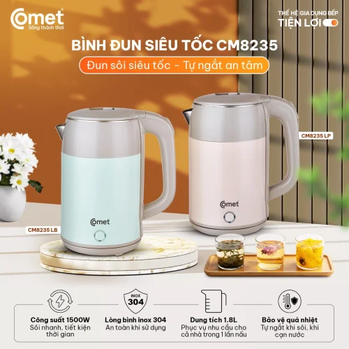 Ấm siêu tốc Comet CM8235