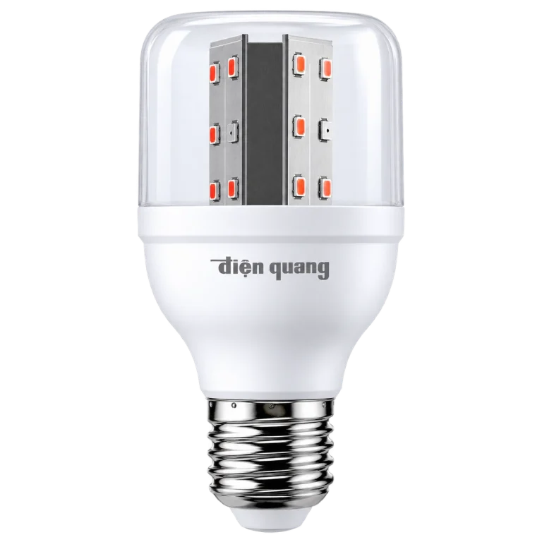 Bóng đèn LED trồng thanh long Điện Quang LEDBUTL 04RB 4W chip LED kích thích ra bông