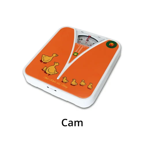 Cân sức khỏe Nhơn Hòa 120Kg màu cam