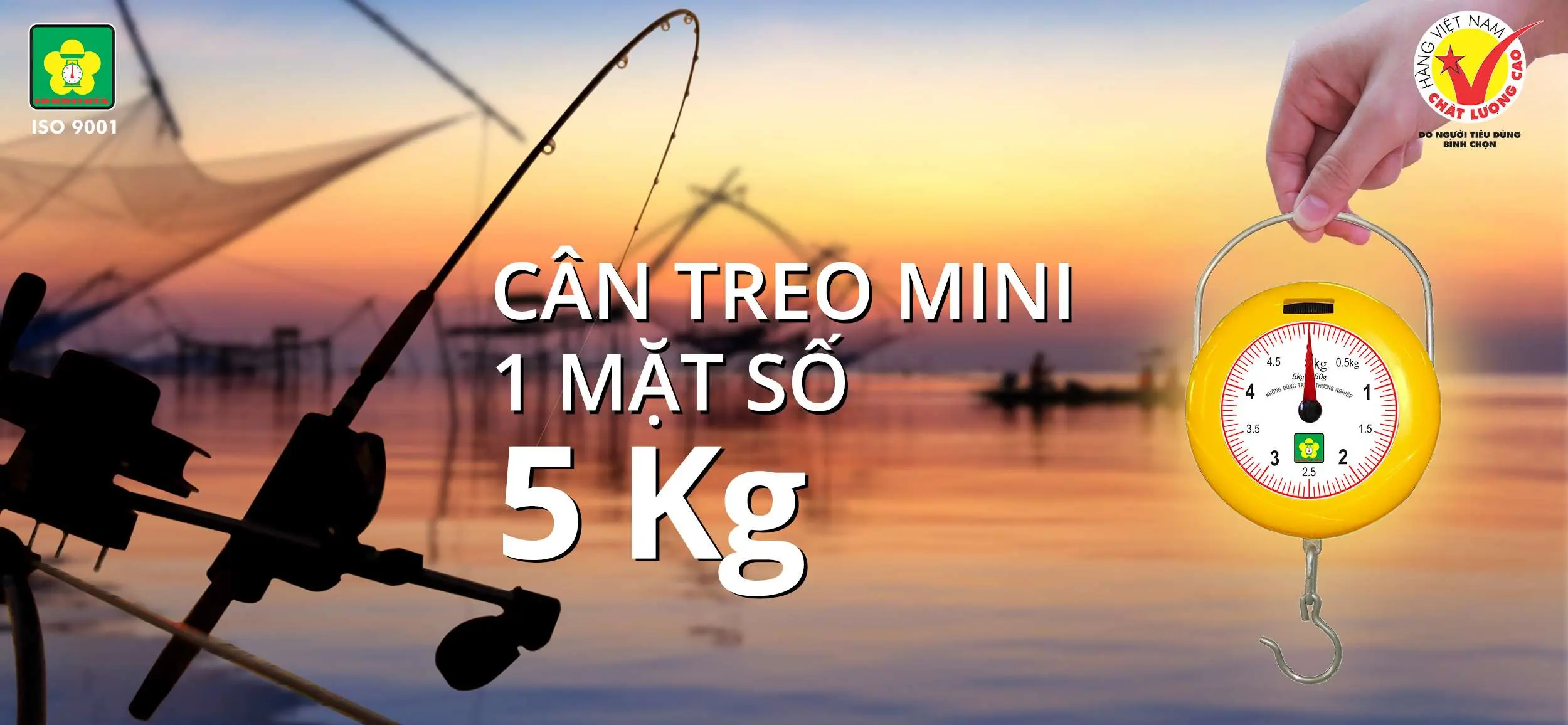 Ảnh bìa cân treo mini Nhơn Hòa 5kg