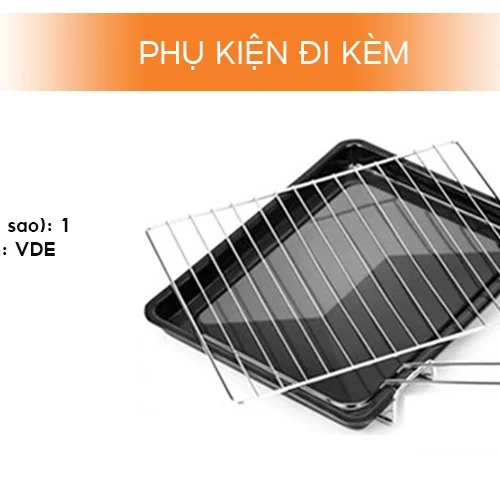 Lò nướng vuông Comet CM6510